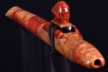 York Gum Burl Native American Flute, Minor, Mid G-4, #I50B